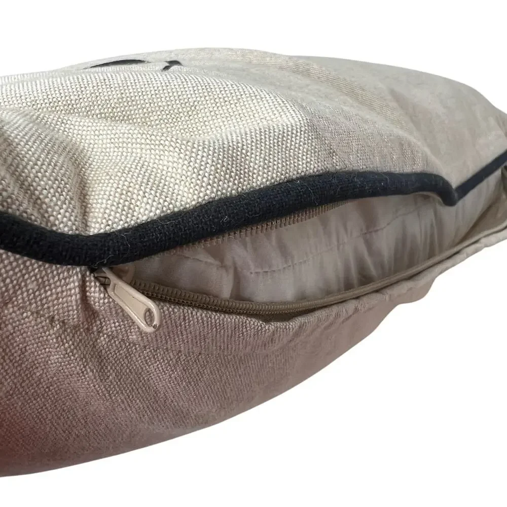 Newport Layton Believe in Yourself Pillow Cotton Linen Look Feather Insert 20x20